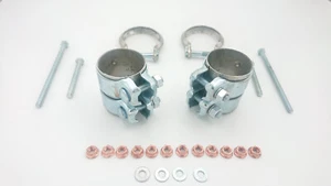 Montagesatz Endschalldämpfer Auspuff passend für Porsche 996 3.4 3.6 l Bj.98-05 - Bild 1 von 2