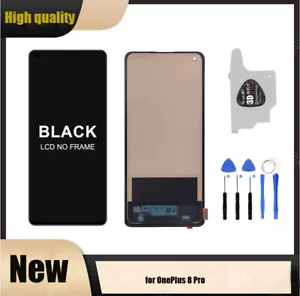 Gruppo digitalizzatore display LCD TFT per OnePlus 8 Pro touch screen riparazioni SUK - Foto 1 di 12
