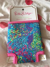 New Lilly Pulitzer Drink Hugger Lilly's Lagoon Design Great For Pool Area!