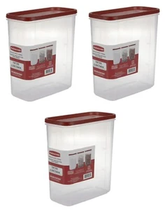 Rubbermaid 2168228 Racer Red Contenitori per alimenti secchi 21 tazze - Confezione da 3 - Foto 1 di 9