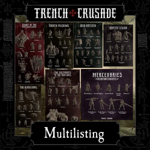 ♰ Trench Crusade ♰ Complete Army Multilisting - 3D Printing Service - Imagen 1 de 1