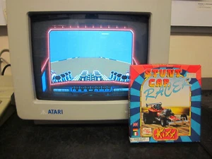 Atari ST STUNT CAR RACER Spiel vollständig getestet - KIXX - Bild 1 von 6