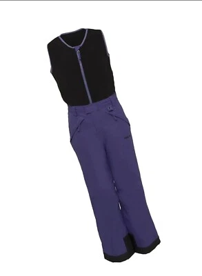 Arctix Kids Limitless Fleece Top Bib Overalls Medium Purple - Image 1 of 3