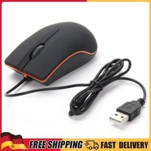 USB -Kabel -Optical Maus 1200 DPI Computer Maus 3 Tasten Ergonomische Mäuse (sch - Bild 1 von 3