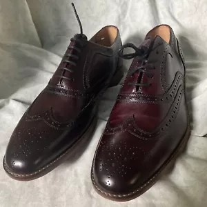 3DM Lifestyle Handcrafted Leather Wingtip Rockabilly Men Shoes UK 9 / US 10 - Picture 1 of 8