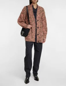 Isabel Marant Etoile Roswelly Cable-knit Oversize Cardigan Sz 36 US Small #1H506 - Picture 1 of 12