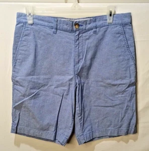 Tommy Hilfiger Mens Light Blue Bermuda Shorts Flat Front Size 34 Pockets - Picture 1 of 9
