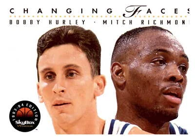 1993 SkyBox   Bobby Hurley / Mitch Richmond CF 314 - Image 1 of 2