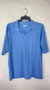 Columbia Performance PFG Poloshirt Herren XL Blau Kurzarm - Bild 1 von 10