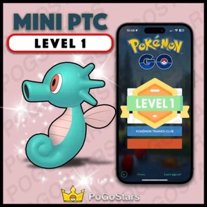 Pokémon PTC Go - Shiny Horsea - LVL1 Level 1 ✨Read Description✨ - Picture 1 of 1