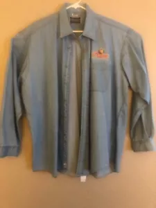 MAGLIA MANICA LUNGA DENIM MOTO INDIANA vintage - Taglia L - Foto 1 di 6