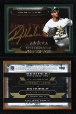 2020 Topps Five Star Golden Graphs Green /20 Rickey Henderson #GG-RHE Auto HOF