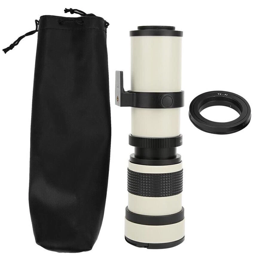 F/8.3-16 Telephoto Lens 420-800MM Super Telephoto Zoom for Nikon F Mount Camera - Image 1 of 4