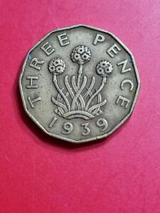 UK 1939 Threepence 