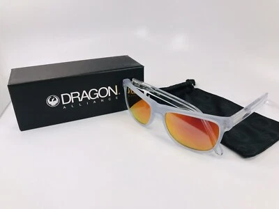 NUEVAS GAFAS DE SOL DRAGON DR514S cristal mate freno con lentes de iones rojos Foto 1 de 4