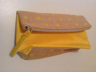 Natio Cosmetics/Toiletry Bag Yellow. New - Image 1 of 2