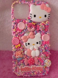 Hello Kitty Sprinkle Junk Phone Case(ALL PHONE STYLES AVAILABLE) - Picture 1 of 1