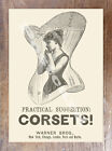 Historic Warner Bros Victorian corsets 1897 Advertising Postcard