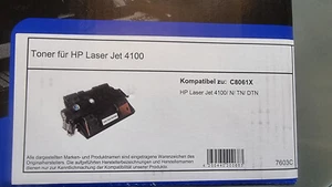 Tonerkartusche für HP LaserJet 4100MFP C8061X Black - Bild 1 von 1