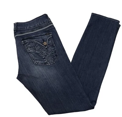 Jean ajustado elástico tiro bajo Buffalo David Bitton para mujer talla 28 Foto 1 de 4