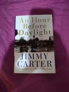 An Hour Before Daylight Jimmy Carter & Christmas Card From Mr And Mrs Carter - Picture 1 of 5