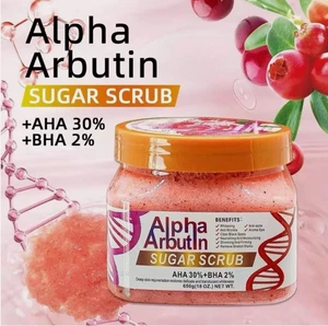 Exfoliante de azúcar súper blanqueador y exfoliante Dr Meinaier Alpha Arbutin 650 g - Imagen 1 de 1