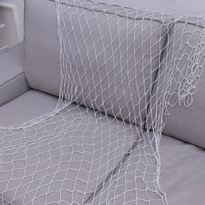 Nautical Fishing Balloon Net Party Decoration Netting (White) - Image 1 of 4