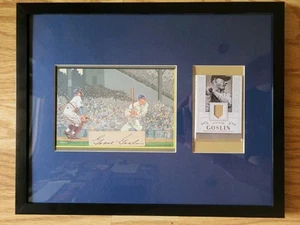 Goose Goslin JSA Coa Signed Auto Perez Steele Relic /99 Framed HOF Hall Fame MLB - Picture 1 of 8