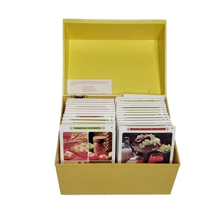 Vintage 1971 Betty Crocker Recipe Card Library Complete Set 24 Sections - Picture 1 of 8