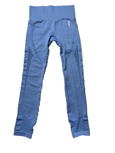 Gymshark Leggings Womens Small Blue Seamless High Rise Flex Workout Yoga Pants - Picture 1 of 7