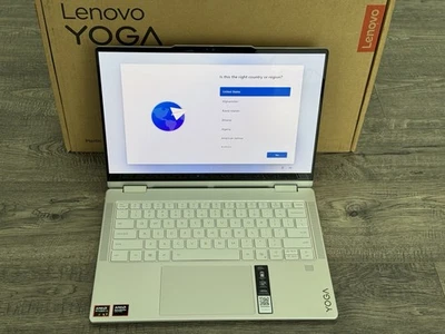 Lenovo Yoga 7 2-in-1 Laptop 14" 2K OLED Touch Ryzen AI 7 350 16GB/1TB/USB-C - Image 1 of 4