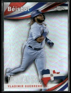 2021 TOPPS CHROME BEISBOL VLADIMIR GUERRERO JR. TORONTO BLUE JAYS #B-6 - Picture 1 of 2