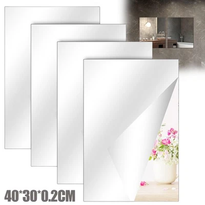 Wandspiegel Spiegel Groß Ganzkörperspiegel Türspiegel Klebespiegel Spiegel--DE - Bild 1 von 4