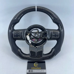 For 2011-2017 Jeep Wrangler JK Grand Cherokee real carbon fiber steering wheel - Bild 1 von 9