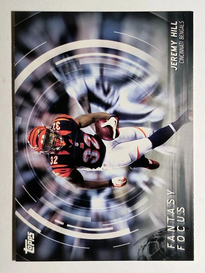 2015 Topps Fantasy Focus #FFJH Jeremy Hill - Image 1 of 2