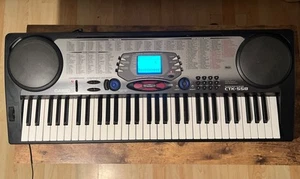 Casio 61 Tasten Keyboard CTK-558 100 Töne 5 Oktaven mit Netzkabel und Ständer - Bild 1 von 7