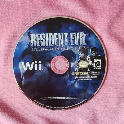 Resident Evil: The Darkside Chronicles solo disco (Nintendo Wii, 2009) Foto 1 de 2