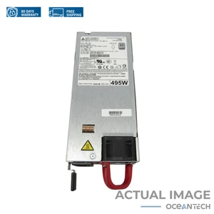 Delta Electronics PWR-500AC-F 495W Power Supply Unit / DPS-495CB / RED - F To R - Picture 1 of 5