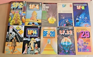 New Writings In Sci-fi Edited By John Carnell. Science Fiction Anthology Bundle - Picture 1 of 23