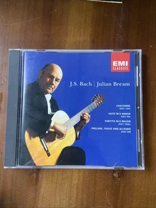 J.S.Bach Julian Bream Chaconne Suite In E Minor Partita In E Major Prelud CD B9 - Bild 1 von 2