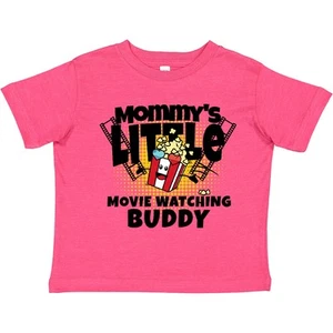Inktastic Mommys Movie Watching Buddy Toddler T-Shirt Movies Tv Childs Lover Kid - Picture 1 of 11