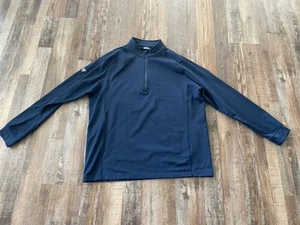 Men’s Blue Guiness Open Gate Brewery Quarter Zip XL Breathable - Picture 1 of 6