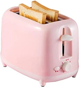 Jabos Branded Japanese Pink 2 Slice Toaster 5 Gears - Picture 1 of 2