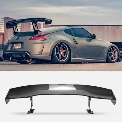  Carbon Fiber Amuse Style Spoiler Wing w light For NISSAN 370Z Z34 - Изображение 1 из 3