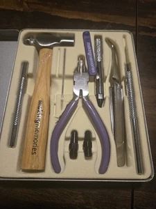 Kit de herramientas para álbum de recortes manualidades papel hacer recuerdos juego de ajuste de ojales y broches a presión - Imagen 1 de 5