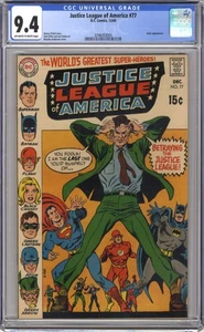 JUSTICE LEAGUE OF AMERICA 77 - CGC 9.4 - DC Comics - Foto 1 di 2