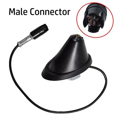Antenna Base Male Connector for Fiat 500 For Panda Model Years 2004 to 2011 - Imagem 1 de 4