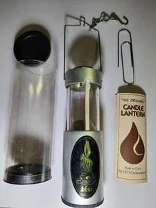 VINTAGE REI Original Candle Lantern Made in USA by UCO W/ Packaging Aluminum - Picture 1 of 6