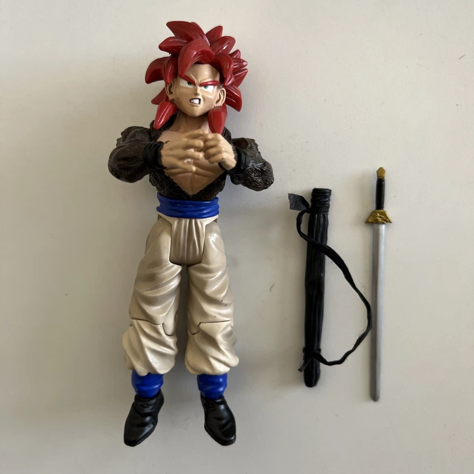 2004 Jakks Pacific Dragon Ball GT Super Saiyan 4 SSJ4 Gogeta Big Bang Kamehameha - Image 1 of 4