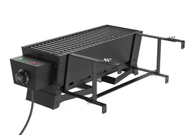 TEPRO GARTEN Tepro Balkon-Elektrogrill Redfield Grill 2 klappbare Standbeine 2900W Standgrill